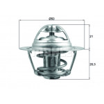 MAHLE Thermostat, Kühlmittel