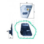 MAHLE Hydraulikfilter, Automatikgetriebe