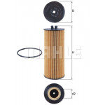 MAHLE Ölfilter