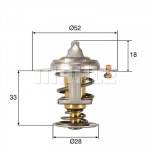 MAHLE Thermostat, Kühlmittel