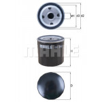 MAHLE Ölfilter
