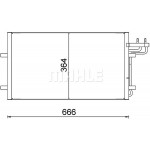 MAHLE Kondensator, Klimaanlage