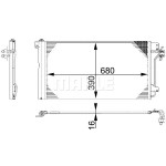 MAHLE Kondensator, Klimaanlage
