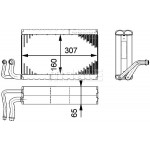 MAHLE Verdampfer, Klimaanlage