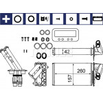 MAHLE Wärmetauscher, Innenraumheizung