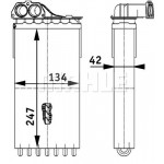 MAHLE Wärmetauscher, Innenraumheizung
