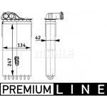 MAHLE Wärmetauscher, Innenraumheizung
