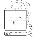 MAHLE Wärmetauscher, Innenraumheizung