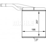 MAHLE Wärmetauscher, Innenraumheizung