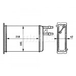 MAHLE Wärmetauscher, Innenraumheizung