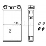 MAHLE Wärmetauscher, Innenraumheizung