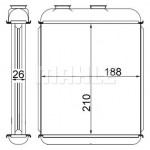 MAHLE Wärmetauscher, Innenraumheizung