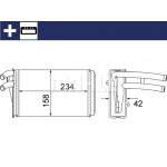 MAHLE Wärmetauscher, Innenraumheizung