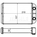 MAHLE Wärmetauscher, Innenraumheizung