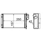 MAHLE Wärmetauscher, Innenraumheizung