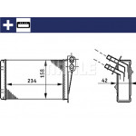 MAHLE Wärmetauscher, Innenraumheizung