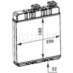 MAHLE Wärmetauscher, Innenraumheizung