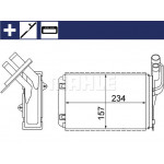 MAHLE Wärmetauscher, Innenraumheizung