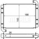 MAHLE Wärmetauscher, Innenraumheizung