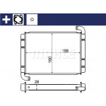 MAHLE Wärmetauscher, Innenraumheizung