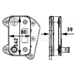 MAHLE Ölkühler, Motoröl