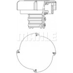 MAHLE Verschlussdeckel, Kühlmittelbehälter