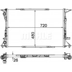 MAHLE Kühler, Motorkühlung