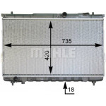 MAHLE Kühler, Motorkühlung