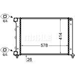 MAHLE Kühler, Motorkühlung