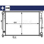 MAHLE Kühler, Motorkühlung