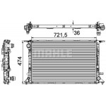 MAHLE Kühler, Motorkühlung