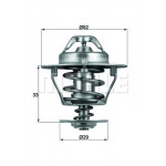 MAHLE Thermostat, Kühlmittel