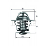 MAHLE Thermostat, Kühlmittel
