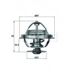 MAHLE Thermostat, Kühlmittel