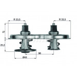 MAHLE Thermostat, Kühlmittel