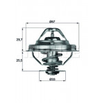 MAHLE Thermostat, Kühlmittel