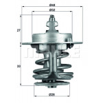 MAHLE Thermostat, Kühlmittel