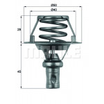 MAHLE Thermostat, Kühlmittel