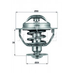 MAHLE Thermostat, Kühlmittel