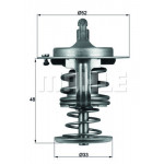 MAHLE Thermostat, Kühlmittel