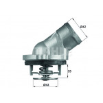 MAHLE Thermostat, Kühlmittel