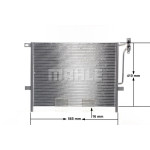 MAHLE Kondensator, Klimaanlage