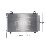 MAHLE Kondensator, Klimaanlage
