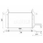 MAHLE Kondensator, Klimaanlage