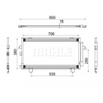 MAHLE Kondensator, Klimaanlage