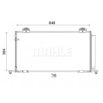 MAHLE Kondensator, Klimaanlage