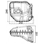 MAHLE Ausgleichsbehälter, Kühlmittel