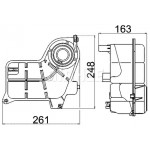 MAHLE Ausgleichsbehälter, Kühlmittel