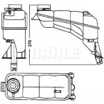 MAHLE Ausgleichsbehälter, Kühlmittel