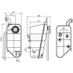 MAHLE Ausgleichsbehälter, Kühlmittel